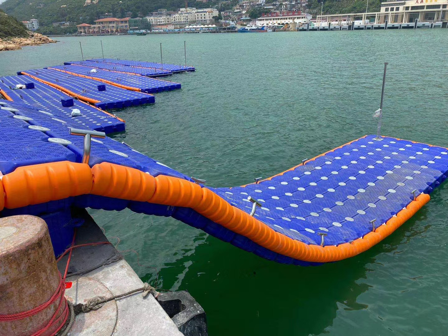 Solar Floating Buoy Float Drum HDPE Floating Pier Construction for Sale