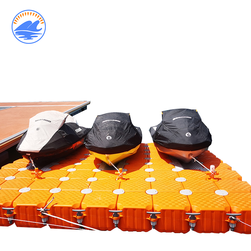 Solar Float Panel Station Plastic Pontoons Solar Floating System