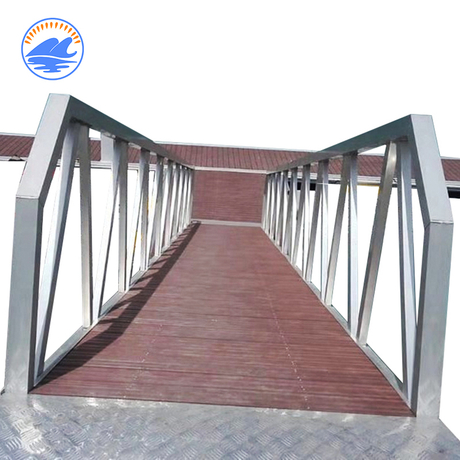 Aluminium Gangway Ladder Pontoon Bridge Walkway Bridge for Floating Dock Jetty