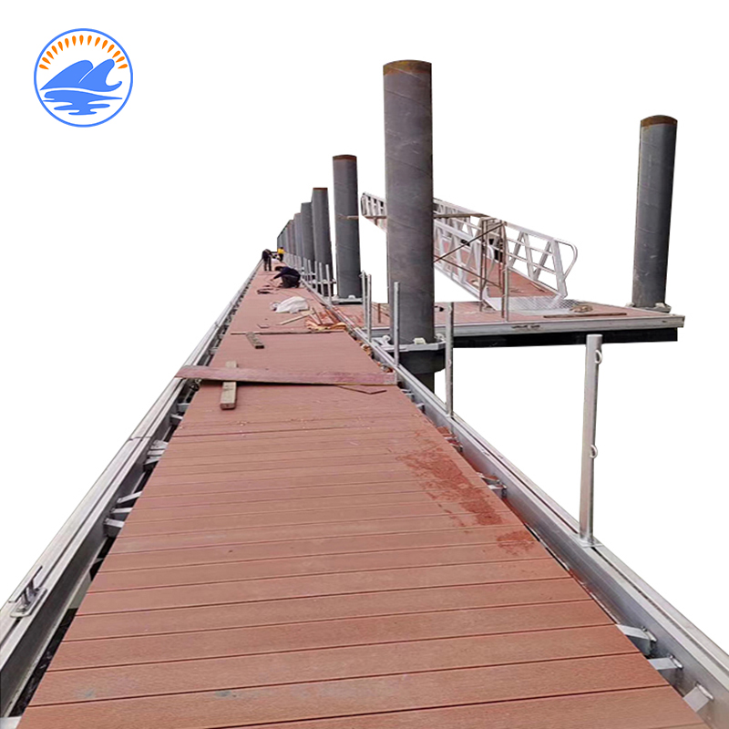 Boat Bridge Floating Aluminum Marina Floating Jetty Price