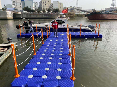 HDPE Plastic Docking Float and Floating Platform Dock Block