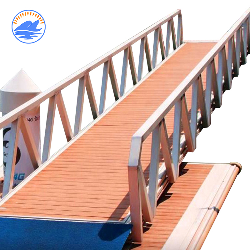 Jet Ski Pontoon Dock Aluminum Pontoon Marine Gangway