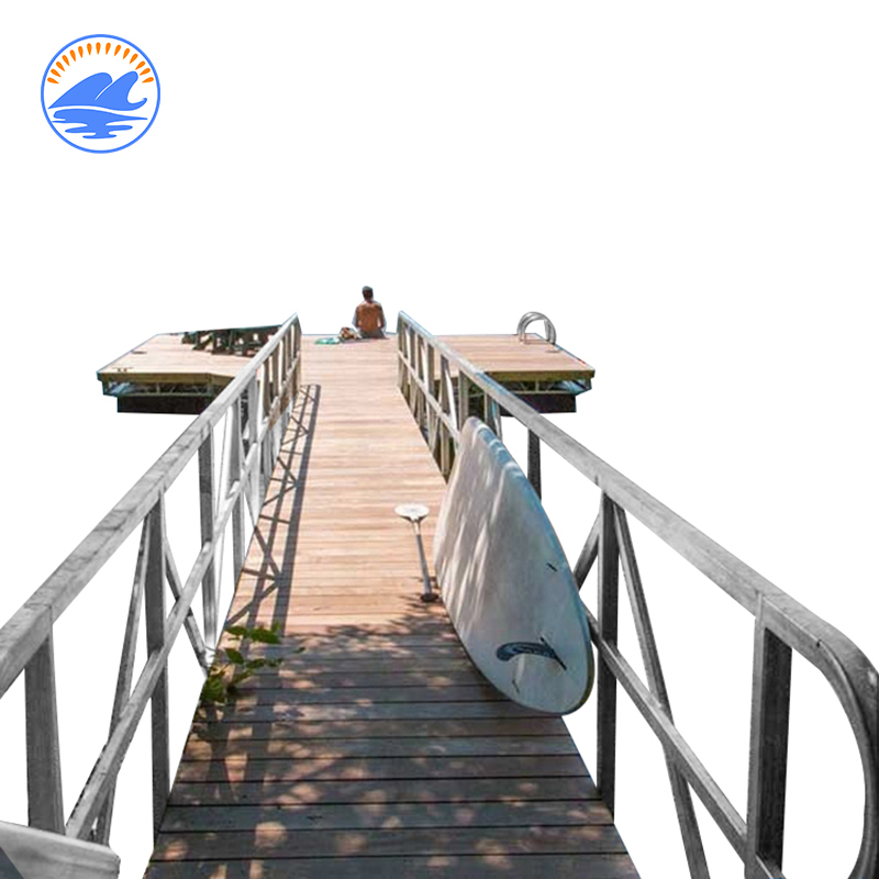 Aluminium Gangway Ladder Pontoon Bridge Walkway Bridge for Floating Dock Jetty