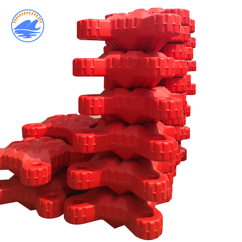 Pantoon Bouy Floating Plastic Wave Breaker Design Plastic Floating Breakwater