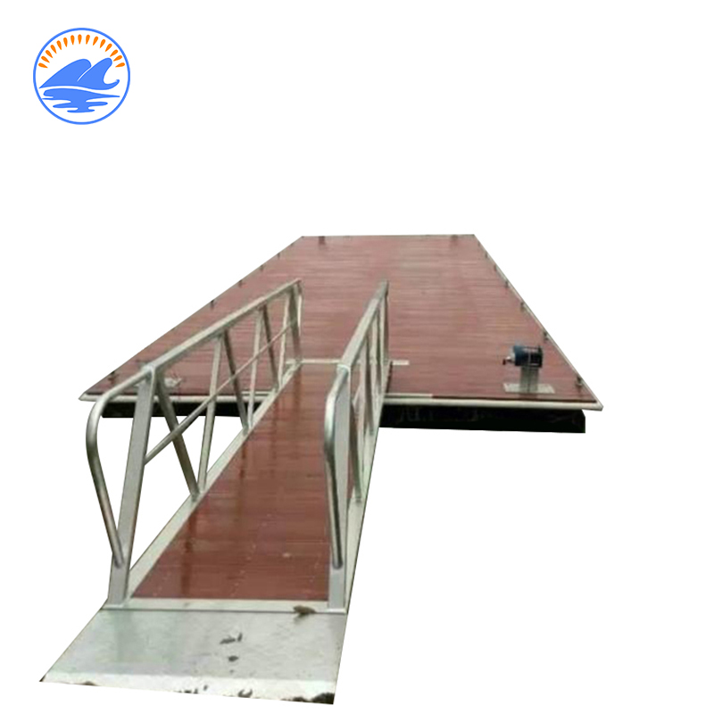 Aluminium Gangway Ladder Pontoon Bridge Walkway Bridge for Floating Dock Jetty