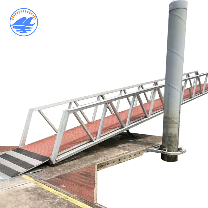 Aluminium Gangway Ladder Pontoon Bridge Walkway Bridge for Floating Dock Jetty