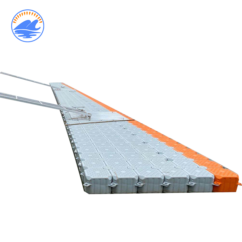 Best Products To Sell Online Solar Floating Buoy Float Drum HDPE Floating Pier Construction