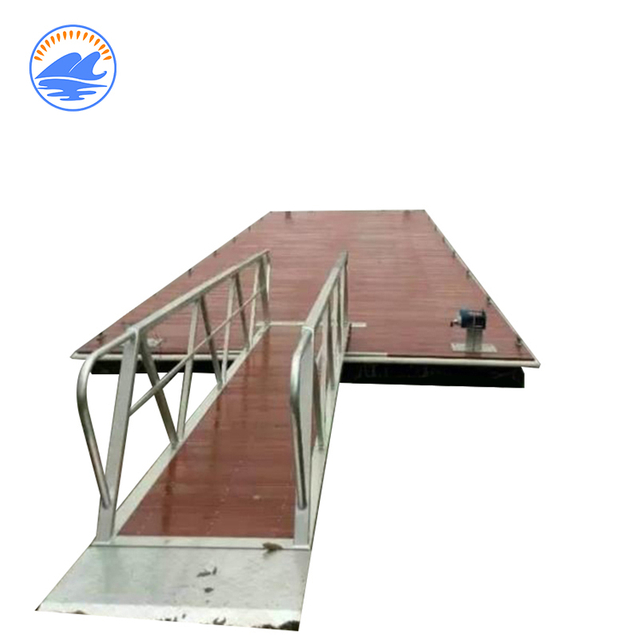Jet Ski Pontoon Dock System Ponton Bridge Aluminum Pantoon
